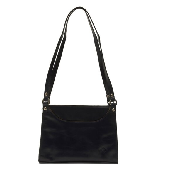 PATRICIA NASH DEEP OCEAN Leather Renata Shoulder Bag